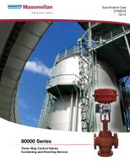 Masoneilan® 30000 Series Varimax™ Rotary Control Valve - Ar-Pol