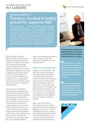 Download the full story on Daikin Europe N.V. in Flanders in PDF.