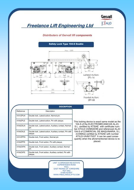 Freelance Lift Engineering Ltd