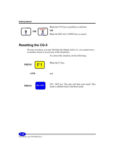 CG-5 Gravity Meter Operation Manual - Scintrex