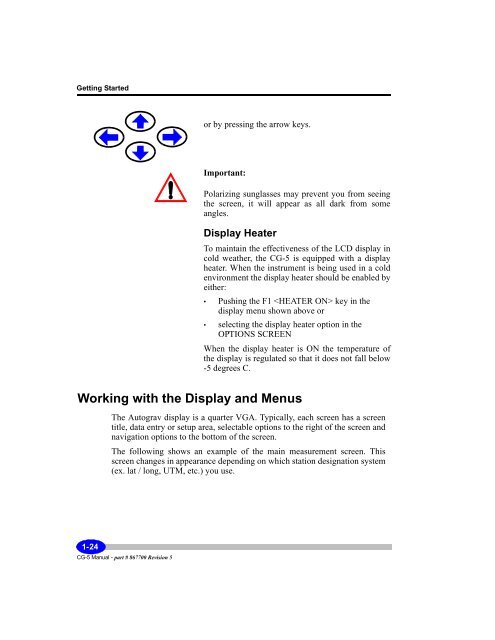 CG-5 Gravity Meter Operation Manual - Scintrex