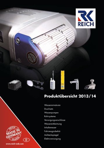 Produktübersicht 2013/14