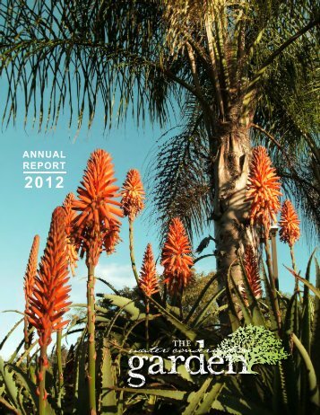 ANNUAL REPORT - Water Conservation Garden