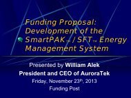 SFT Funding Proposal - Intalek