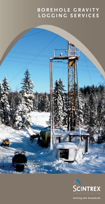 BOREHOLE GRAVITY LOGGING SERVICES - Scintrex