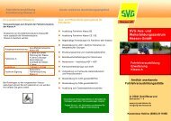 Flyer Ausbildung zum Fahrlehrer Klasse A - SVG Hessen