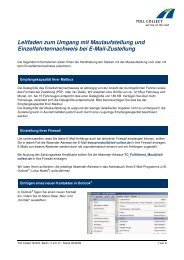 Leitfaden zum Umgang mit Mautaufstellung und - Toll Collect