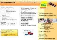 Ã¢ÂÂKraftverkehrsmeisterÃ¢ÂÂ Industriemeister/in Kraftverkehr - SVG Hessen