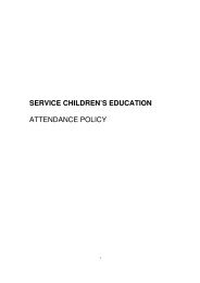 Attendance Policy - Lister Primary School - Service Children's ...