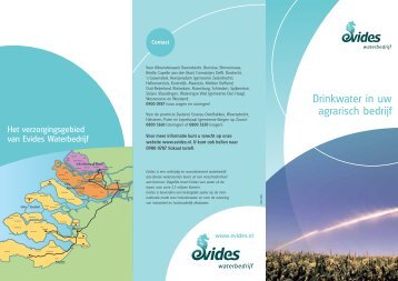 Drinkwater in uw agrarisch bedrijf - Evides