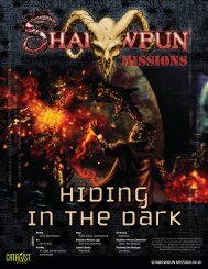 Shadowrun Missions: Hiding in the Dark (04-01)