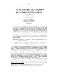 on conceptual analysis as the primary qualitative approach to ... - IASE