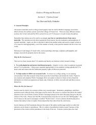 MLA Citation Format 2012 - Sue Short's Web Site Index