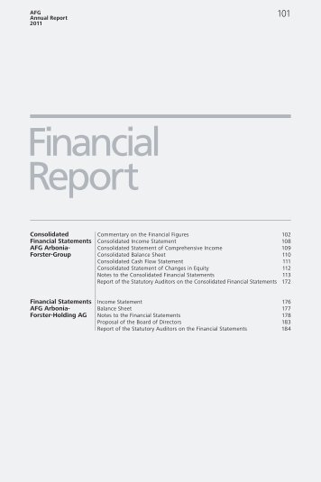 Financial Report