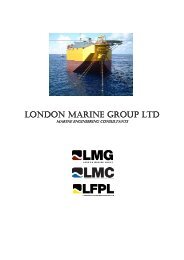 LONDON MARINE GROUP LTD - London Marine Consultants