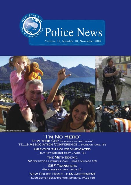 âI'm No Heroâ - New Zealand Police Association