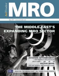 The Middle East MRO sector - AviTrader