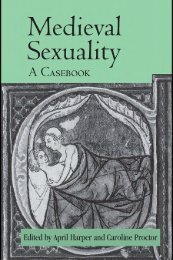 Medieval Sexuality: A Casebook - Julian Emperor