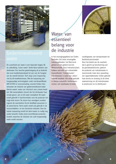 Brochure Evides Industriewater