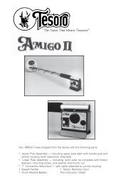 Amigo II - Great Lakes Metal Detecting