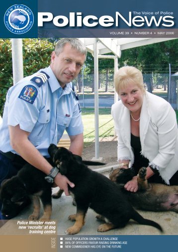 'recruits' At dog - New Zealand Police Association