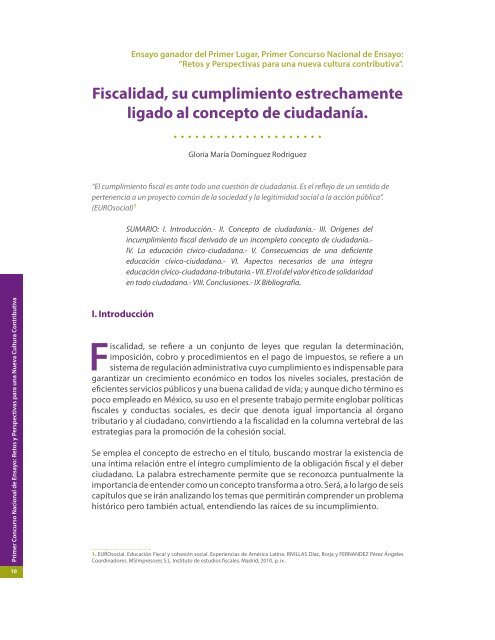 Libro de CompilaciÃ³n de Ensayos Ganadores del Primer Concurso ...