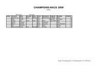 CHAMPIONS-RACE 2009 - Segler-Vereinigung Kiel (SVK)
