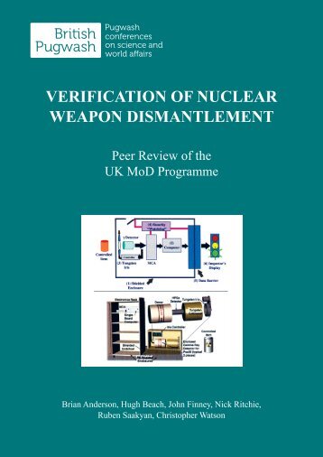 verification of nuclear weapon dismantlement - Pugwash UK