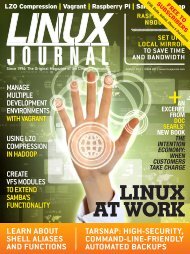 Linux Journal | August 2012 | Issue 220