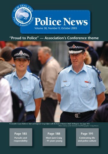 Police News Oct 05.indd - New Zealand Police Association