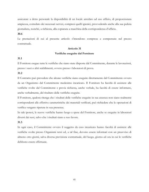 Condizioni Generali di Contratto per gli Appalti di ... - Gare di Trenitalia