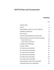 Soft Ferrites and Accessories - Intalek
