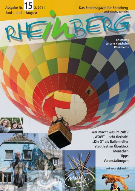 Stadtmagazin Rheinberg Ausgabe Nr.15