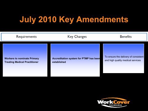 Return to work - Employer and Worker Presentation - WorkCover ...