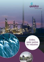 Evides, water partner for industries