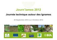 Journ'iames 2012 - TransFAIRE - Inra