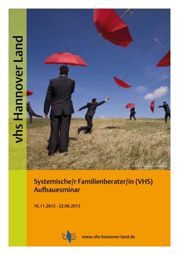 Systemische/r Familienberater/in - vhs Hannover Land