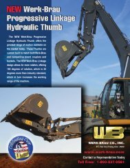The NEW Werk-Brau Progressive Linkage Hydraulic Thumb offers ...