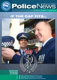 IF THE CAP FITSâ¦ - New Zealand Police Association