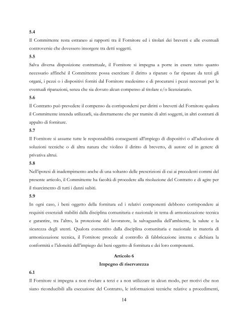 Condizioni Generali di Contratto per gli Appalti di forniture delle ... - Rfi