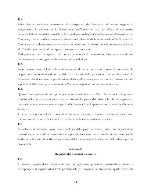 Condizioni Generali di Contratto per gli Appalti di forniture delle ... - Rfi