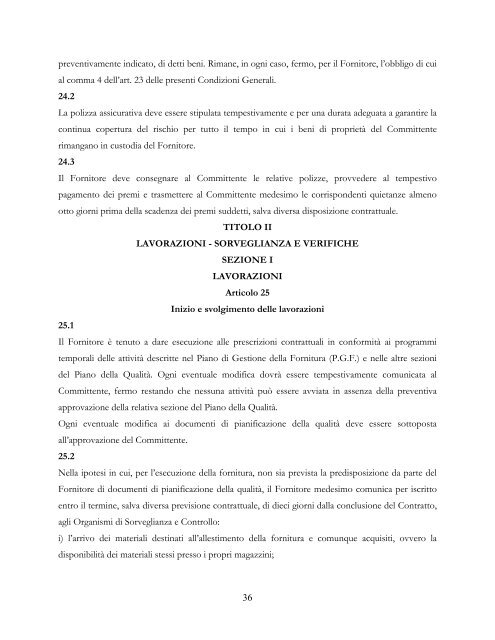 Condizioni Generali di Contratto per gli Appalti di forniture delle ... - Rfi