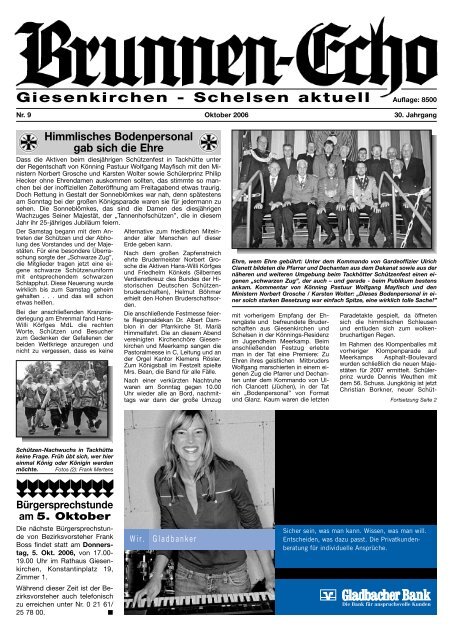 Giesenkirchen Schelsen Aktuell Beim