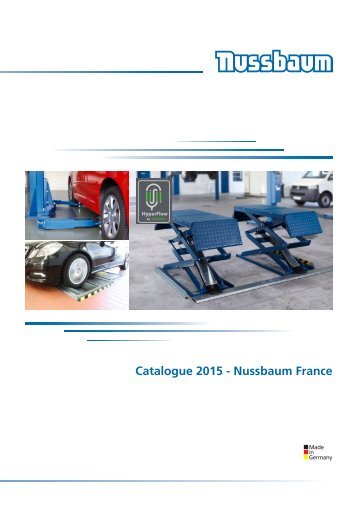 Catalogue 2015 - Nussbaum France