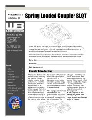 Spring Loaded Coupler SLQT - Werk-Brau Co., Inc.