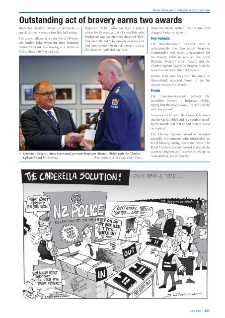 Police News June 07.indd - New Zealand Police Association