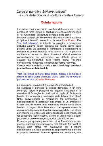 Corso via internet 05.pdf - Omero