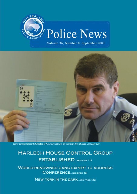 NZPA News September - New Zealand Police Association