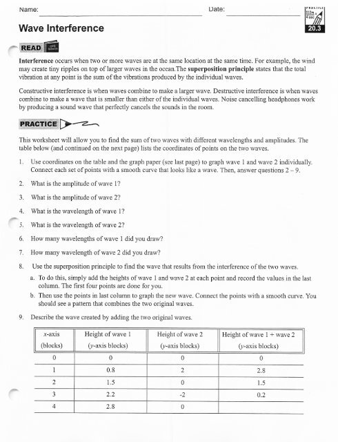 wave-interference-worksheet-answers
