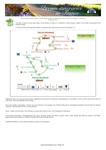 the circuit in PDF - Balade france, Balades de reve